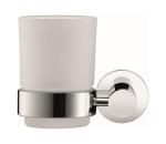 Duravit 99191000 - Nástenný držiak na zubné kefky D-CODE ľavý, lesklý chróm 0099191000