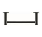 Duravit 99144600 - Úchyt na vaňu D-CODE 28,4 cm matná čierna 0099144600