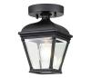 Elstead BAYVIEW-PORCH-BK - Vonkajšie stropné svietidlo BAYVIEW 1xE27/60W/230V IP44 BAYVIEW-PORCH-BK