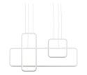 Redo 01-2099 - LED stmievateľný luster na lankách THAI LED/86W/230V biely 01-2099