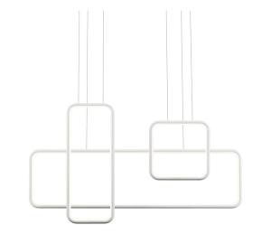 Redo 01-2099 - LED stmievateľný luster na lankách THAI LED/86W/230V biely 01-2099