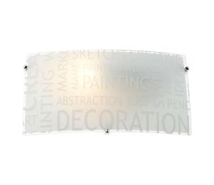 Redo 05-816 - Nástenné svietidlo NOTES 1xE27/42W/230V biele 05-816