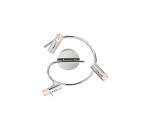 Redo 04-331 - LED bodové svietidlo SLIM 3xLED/4W/230V lesklý chróm 04-331