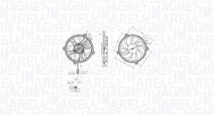 MAGNETI MARELLI Ventilátor chladenia motora 069422855010