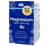 GS Magnesium citrát 1340 mg + B6 darček 100 tabliet