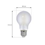 LED žiarovka Filament, matná, E27, 4,9 W, 3 000 K, 1 060 lm
