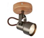 Brilo - LED bodové svietidlo TAHUN 1xGU10/5W/230V hnedé 2872-015