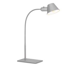 Brilo - Stolová lampa 1xE27/10W/230V matný chróm 7407-014