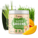 BLENDEA Supergreens prášok s príchuťou mango 90 g