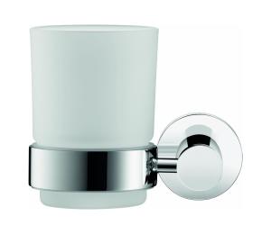 Duravit 99194600 - Nástenný držiak na zubné kefky D-CODE, ľavý, matná čierna 0099194600