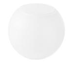 Náhradné sklo k lustru E27, priemer 15 cm, biele 7432