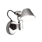 Artemide Tolomeo Micro Faretto LED nástenné svetlo, sivá, 3000K
