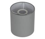 Brilagi - Univerzálne tienidlo NUBILA E27 15,5x14 cm svetlosivé BRI445