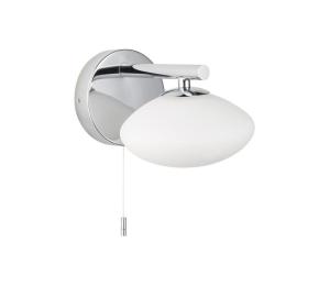 Endon 97181 - Kúpeľňové nástenné svietidlo MOBIAS 1xG9/3W/230V IP44 lesklý chróm 97181