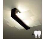 Brilagi - Stropné LED svietidlo HERA 2xE27/7,5W/230V wenge BR.0074