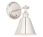 Endon 98716 - Nástenné bodové svietidlo HALLE 1xE14/40W/230V, lesklý chróm 98716