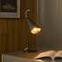 Stolová lampa OSRAM Decor Bell, oceľ, E27, výška 50 cm