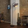 Stojacia lampa OSRAM Decor Stripes, sivá, textil, E14