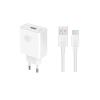 HN-110600E00 Honor Original Cestovní nabíječka 66W + USB-C Datový Kabel White (Pošk. Balení)