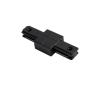 Konektor pre svietidlá do lištového systému, 1-fázový, rovný, čierny 5903271842483