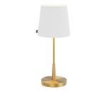 ByRydens 4002730-6501 - Stolová lampa LUMI 1xE27/8W/230V biela/zlatá 48,5 cm 4002730-6501