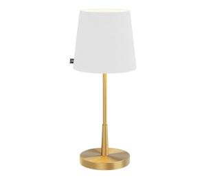 ByRydens 4002730-6501 - Stolová lampa LUMI 1xE27/8W/230V biela/zlatá 48,5 cm 4002730-6501