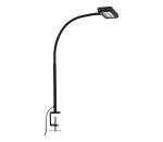 Brilo - LED Flexibilná stolná lampa s klipom TRASNA LED/7,5W/230V čierna 2604-015
