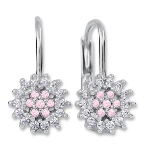 Soliter Očarujúce strieborné náušnice so zirkónmi 436 001 00571 0400400