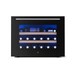 Klarstein Illuminosa vstavaná chladnička na víno | Moderná | UV ochrana | 61 litrov | 19 fliaš | 60 cm