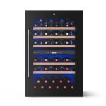 Klarstein Illuminosa vstavaná chladnička na víno | Dvojzónová | UV ochrana | 143 litrov | 57 fliaš | 60 cm