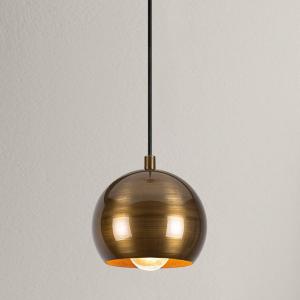 Závesné svietidlo Berceste 9201, Ø 15 cm, zlatá, železo, E27