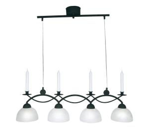 Cottex T454 - Luster na lanku FLORENS 4xE14/40W/230V T454