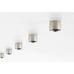 LOOM DESIGN stropné LED svetlo Air, sivá, hliník, Ø 10 cm