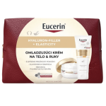 EUCERIN HYALURON F.+ELAST. BODY Kazeta telový krém + krém na ruky 200 ml+75 ml 1 x 1 set