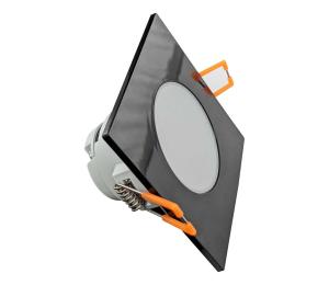 Greenlux LED kúpeľňové zapustené svietidlo BONO LED/5W/230V 3000K IP65 čierne