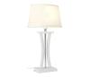 Cottex B2418V - Stolová lampa NEW CHELSEA 1xE14/40W/230V biela B2418V