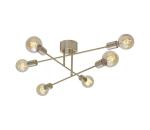 Cottex P7216BM - Prisadený luster BATON 6xE27/60W/230V mosadz P7216BM