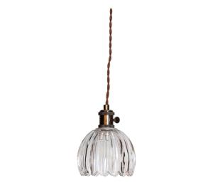 Cottex 8400100-7002 - Závesný luster NORA na lanku 1xE14/5W/230V číry 8400100-7002