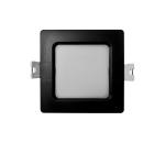 LED Podhľadové svietidlo SQUARE LED/3W/230V 4000K 9x9 cm čierna 008 0001209