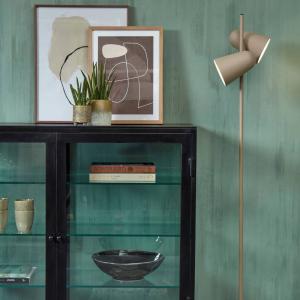 It`s about RoMi Salamanca stojacia lampa, piesková farba, 2-pl