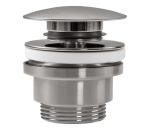 REA-A6000 - Umývadlová výpusť CLICK-CLACK, priemer 6,4 cm, kartáčovaný nikl REA-A6000