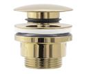 REA-A2360 - Umývadlová výpusť CLICK-CLACK, priemer 6,4 cm, zlatá REA-A2360