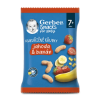 GERBER Snacks kukuričné chrumky jahoda a banán 28 g