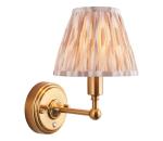 Endon 114831 - LED Stm. nabíjacia nástenná lampa BURLEY LED/1,5W/5V mosadz/béžová 114831