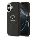 Karl Lagerfeld PU RSG Logo MagSafe Zadní Kryt pro iPhone 17 Black