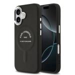 Karl Lagerfeld PU RSG Logo MagSafe Zadní Kryt pro iPhone 17 Black