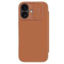 Nillkin Qin Book PRO Pouzdro pro Apple iPhone 17 Brown