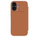 Nillkin Qin Book PRO Pouzdro pro Apple iPhone 17 Brown