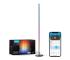 Govee - RGBICW Smart Corner Floor Lamp Wi-Fi H6076312