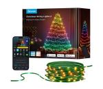Govee - LED RGBICW Vonkajšia vianočná reťaz 2700-6500K 20m Wi-Fi Matter IP66 H80C4C41